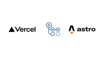 Vercel, Github Actions, Astro logos